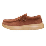 WALLY COMF TETON SUEDE SHAVED CHOCOLATE/MULTI