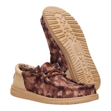 WALLY FUNK DISTRESSED SKULLS SHAVED CHOCOLATE/MULTI