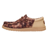WALLY FUNK DISTRESSED SKULLS SHAVED CHOCOLATE/MULTI