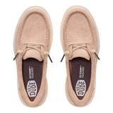 SIENNA BOAT SUEDE SESAME