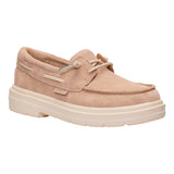 SIENNA BOAT SUEDE SESAME