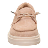 SIENNA BOAT SUEDE SESAME