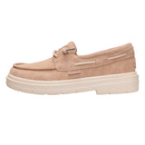 SIENNA BOAT SUEDE SESAME