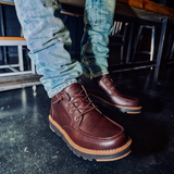 FLINT BOOT LEATHER ARGAN OIL/CHOCOLATE TORTE