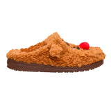 WENDY SLIPPER COZY REINDEER LION ORANGE/DOWNTOWN BROWN