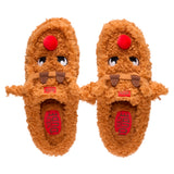 WALLY SLIPPER COZY REINDEER LION ORANGE/DOWNTOWN BROWN