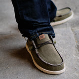 WALLY BRAIDED BURNT OLIVE/DELICIOSO BROWN
