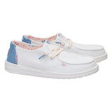 WENDY FLORAL BOHO SNOW WHITE/BLUE