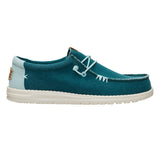 WALLY BRAIDED DEEP GREEN/HARBOR GREY